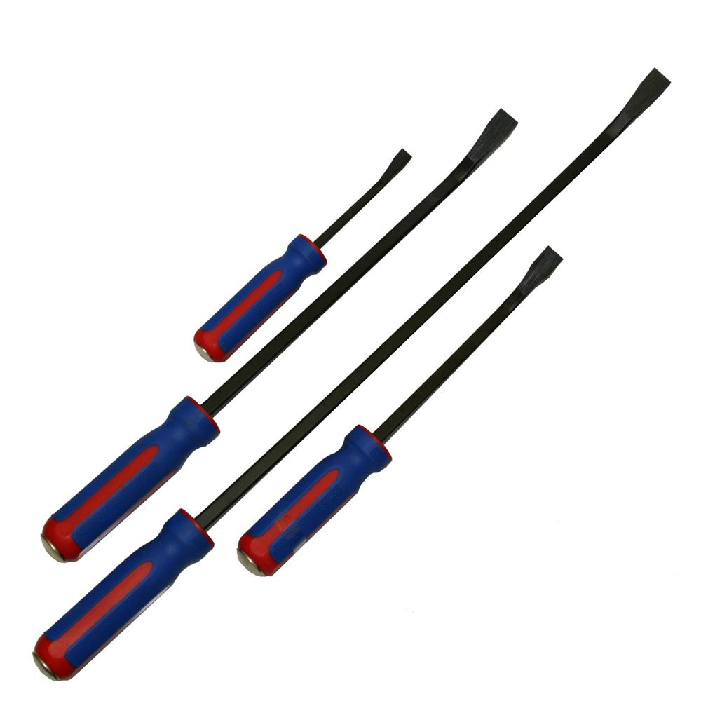 UPC 097257602361 product image for Grand Rapids Industrial Products 4-Piece Hammerhead Pry Bar Set | upcitemdb.com