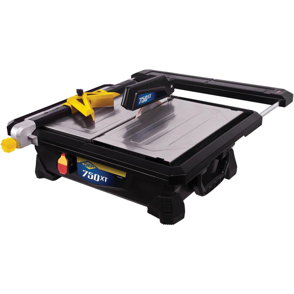 Qep 3 4 Hp Wet Tile Saw With Back Extension 22750q The Home Depot Qep 3 4 Hp Wet Tile Saw With Back Extension