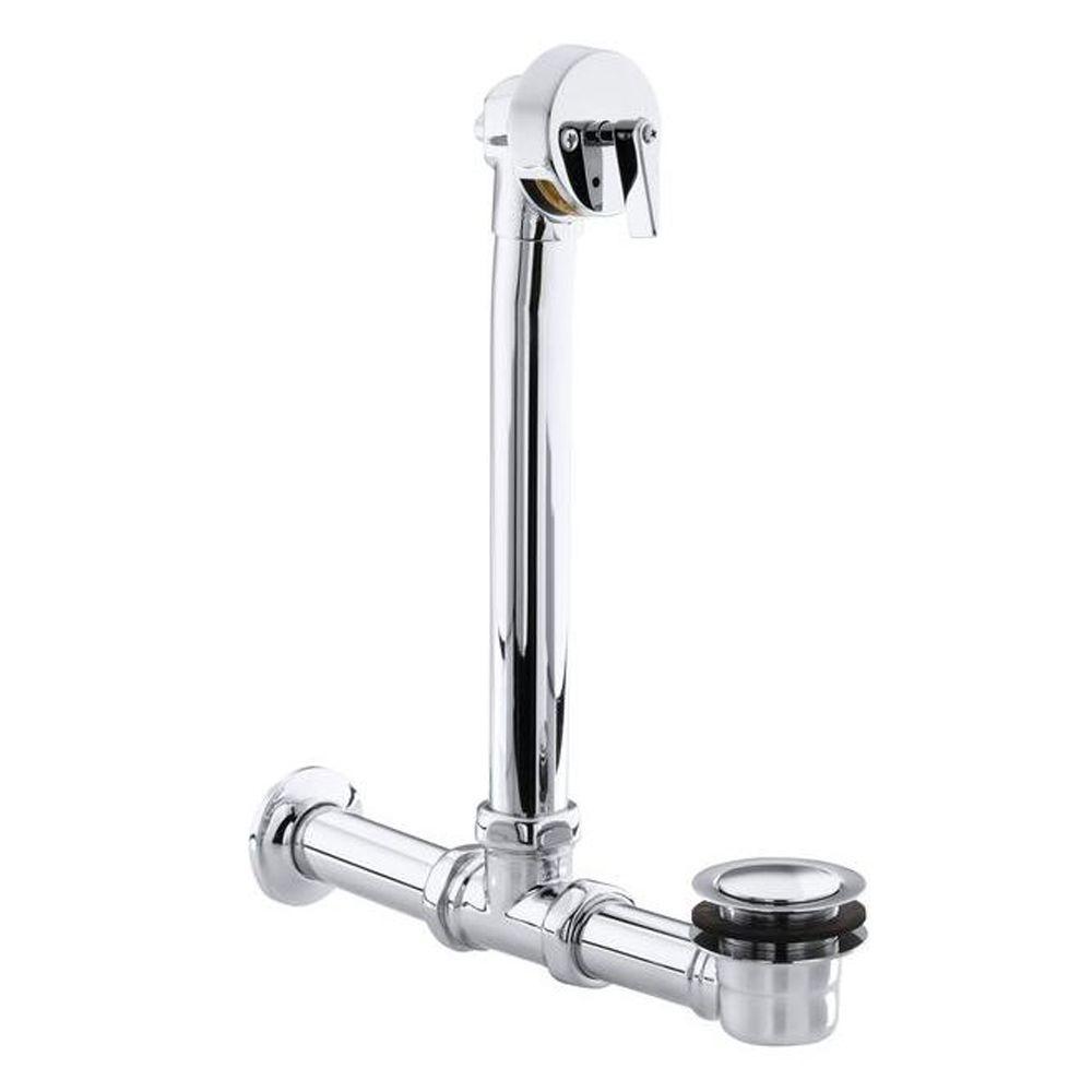 Iron Works Exposed Bath Drain For Abovethefloor Installation, Polished ChromeK7104CP The