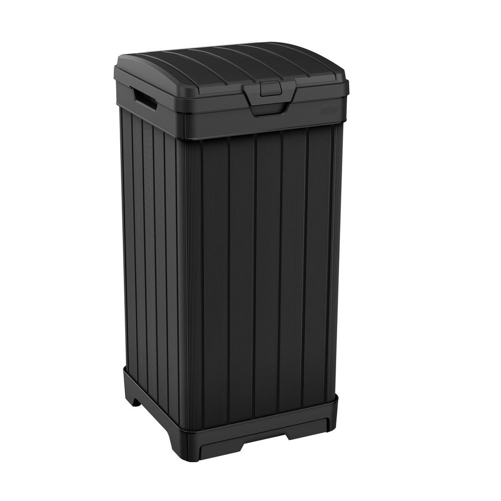 Keter Trash Cans Recycling The Home Depot Keter Trash Cans Recycling