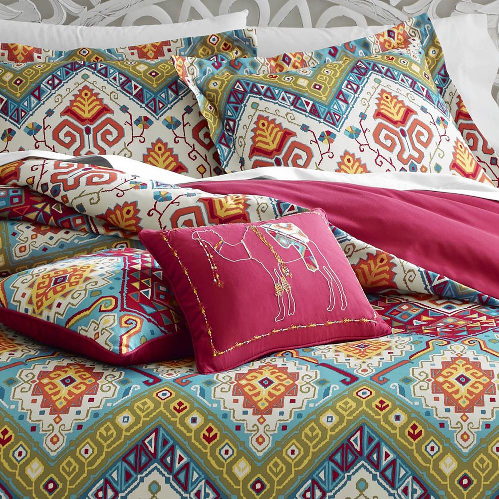 Azalea Skye Moroccan Nights 3 Piece Multi Color King Polyester