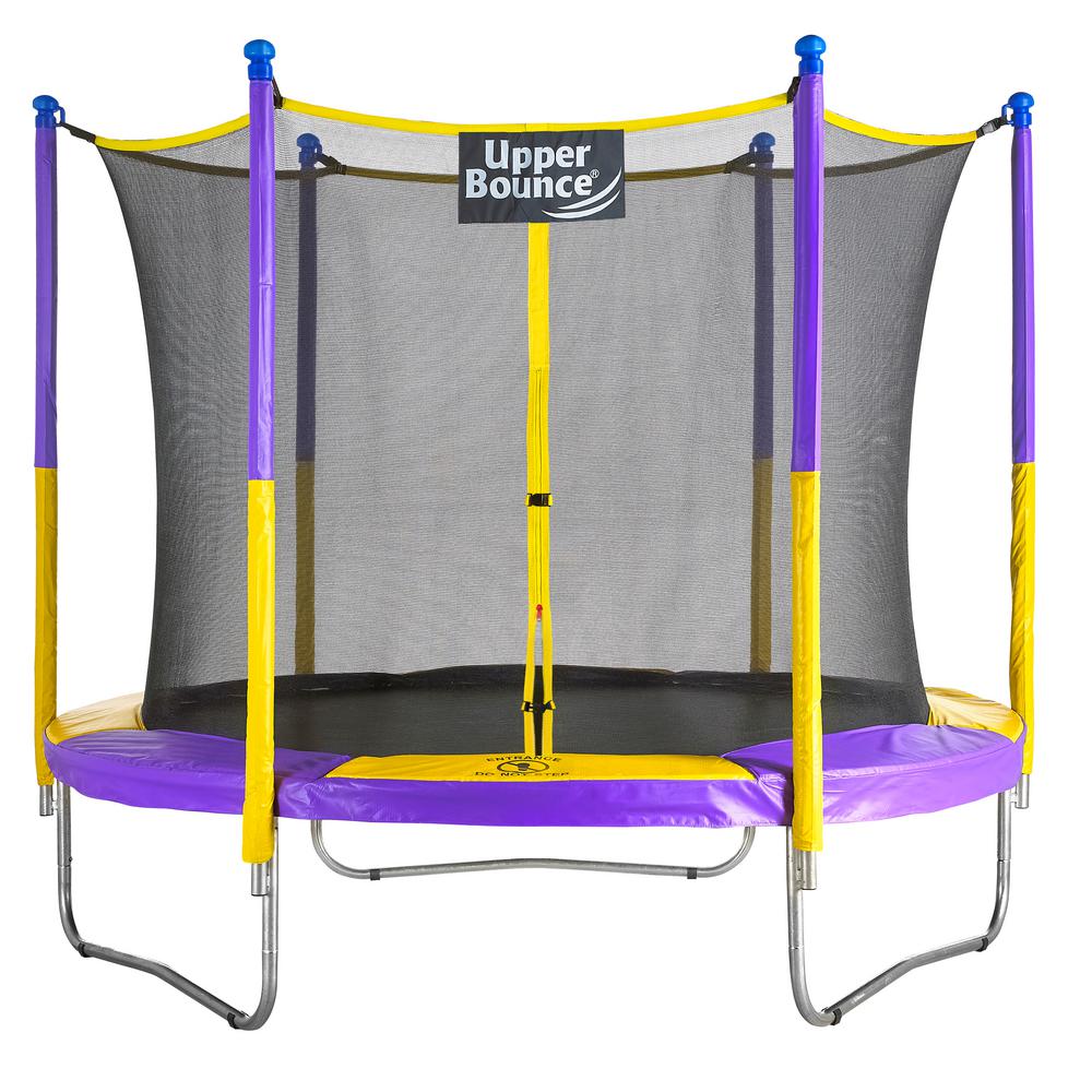 Upper Bounce 9 ft. Trampoline and Enclosure SetUB03EC09E The Home Depot