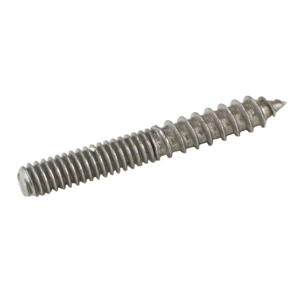 Everbilt 1024 x 11/2 in. Coarse/Standard Steel Plain Hanger Bolts (4