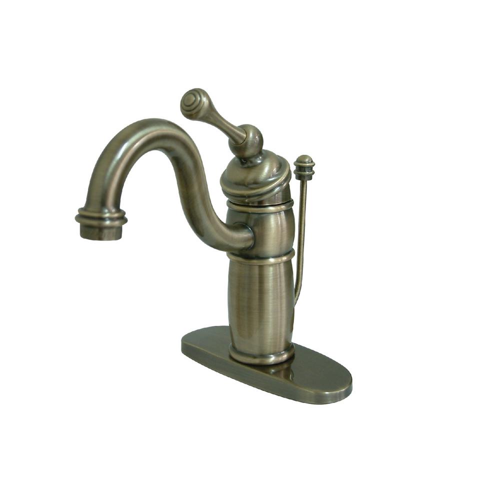 Kingston Brass Victorian Single Hole Single-Handle Bathroom Faucet in