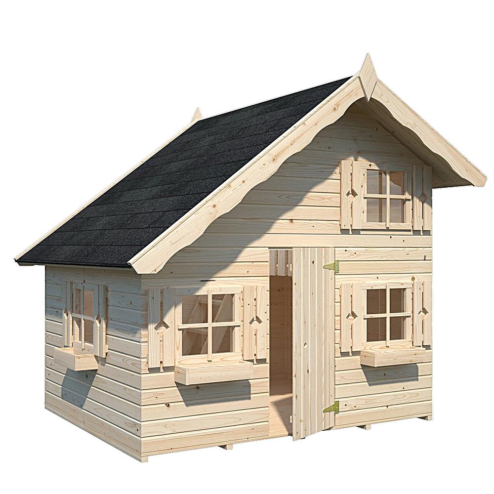 Allwood Rascal Playhouse With A Mini Loft