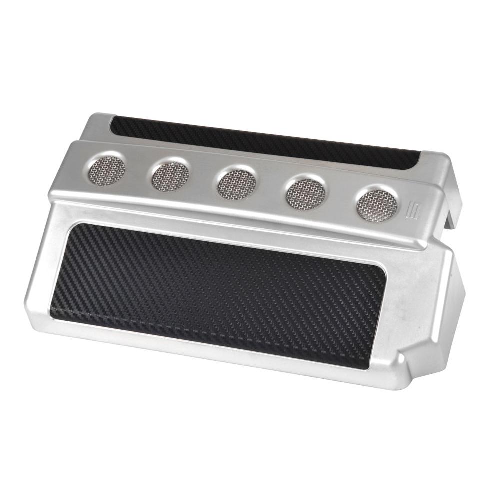 GM Fuse Box Cover (Circular Design) SilverSPE42727S The Home Depot