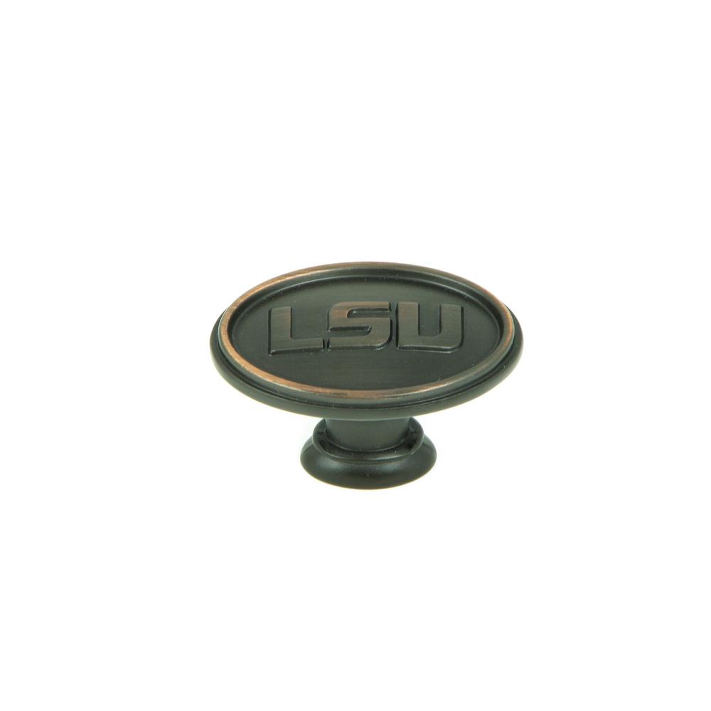 Stone Mill Hardware Ashton 11/2 in. Oil Rubbed Bronze Oval KnobCP80147BOB The Home