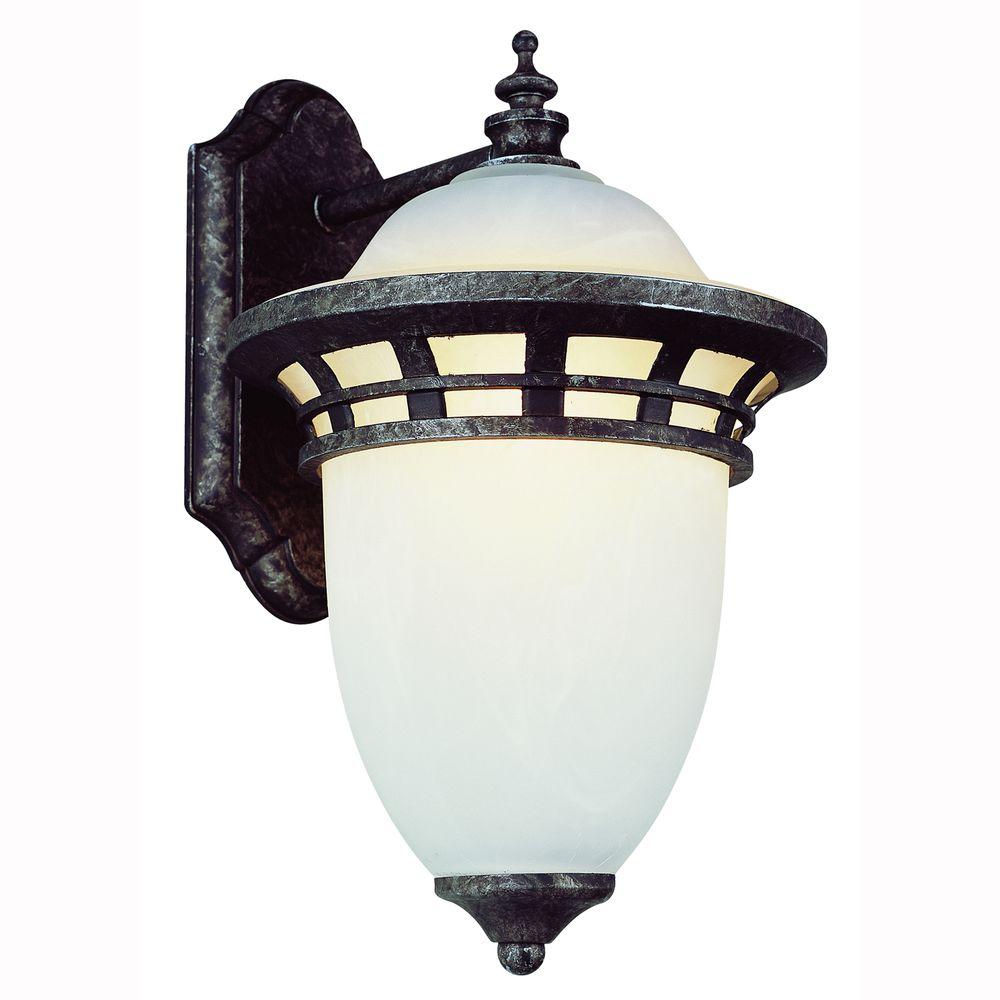 Pewter Outdoor Wall Mounted Lighting The Home Imperial 1 Light Outdoor Antique Pewter