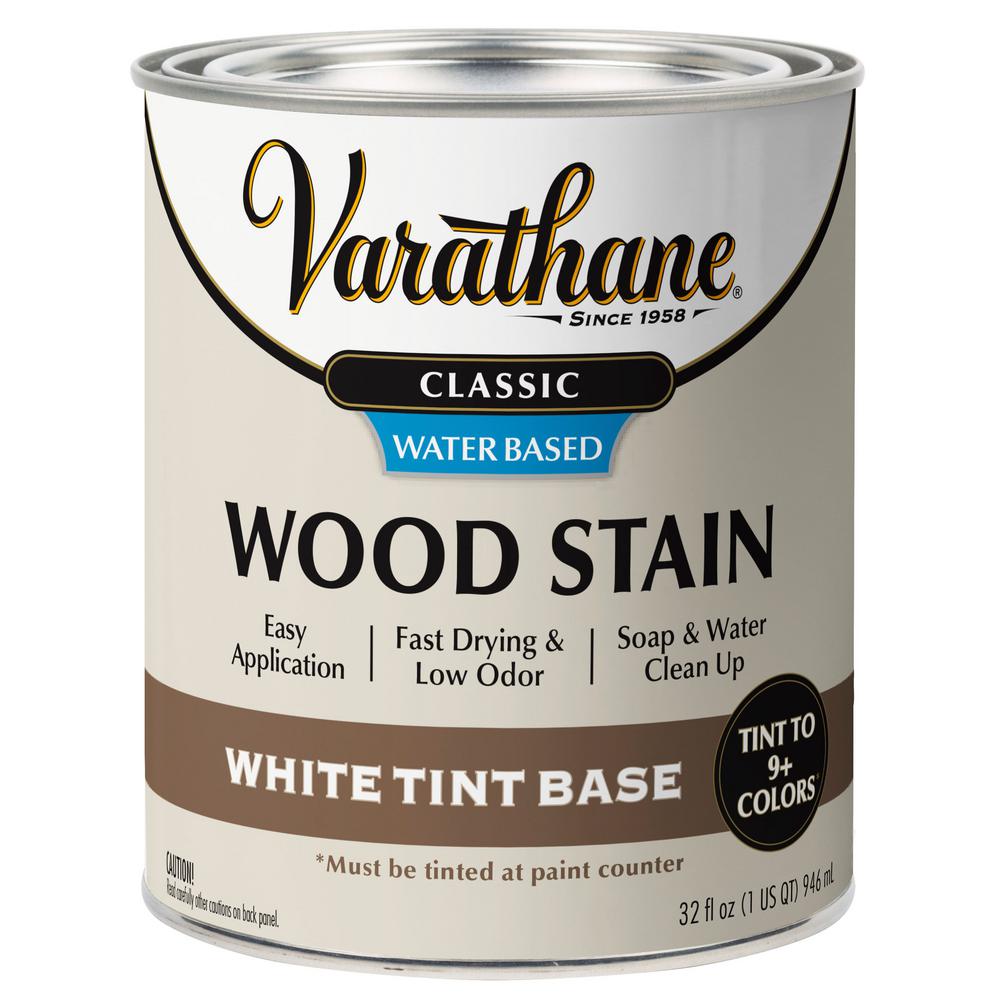 Varathane 1 qt. Antique White Premium Fast Dry Interior Wood Stain (2 ...