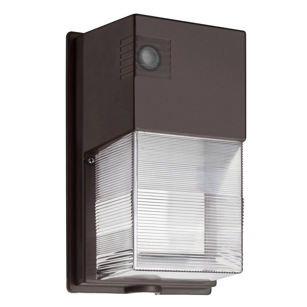 Lithonia Lighting Tws 25 Watt Dark Bronze Outdoor Integrated Led Lithonia Lighting Tws 25 Watt Dark Bronze Outdoor Integrated Led Wall Pack Light With Dusk