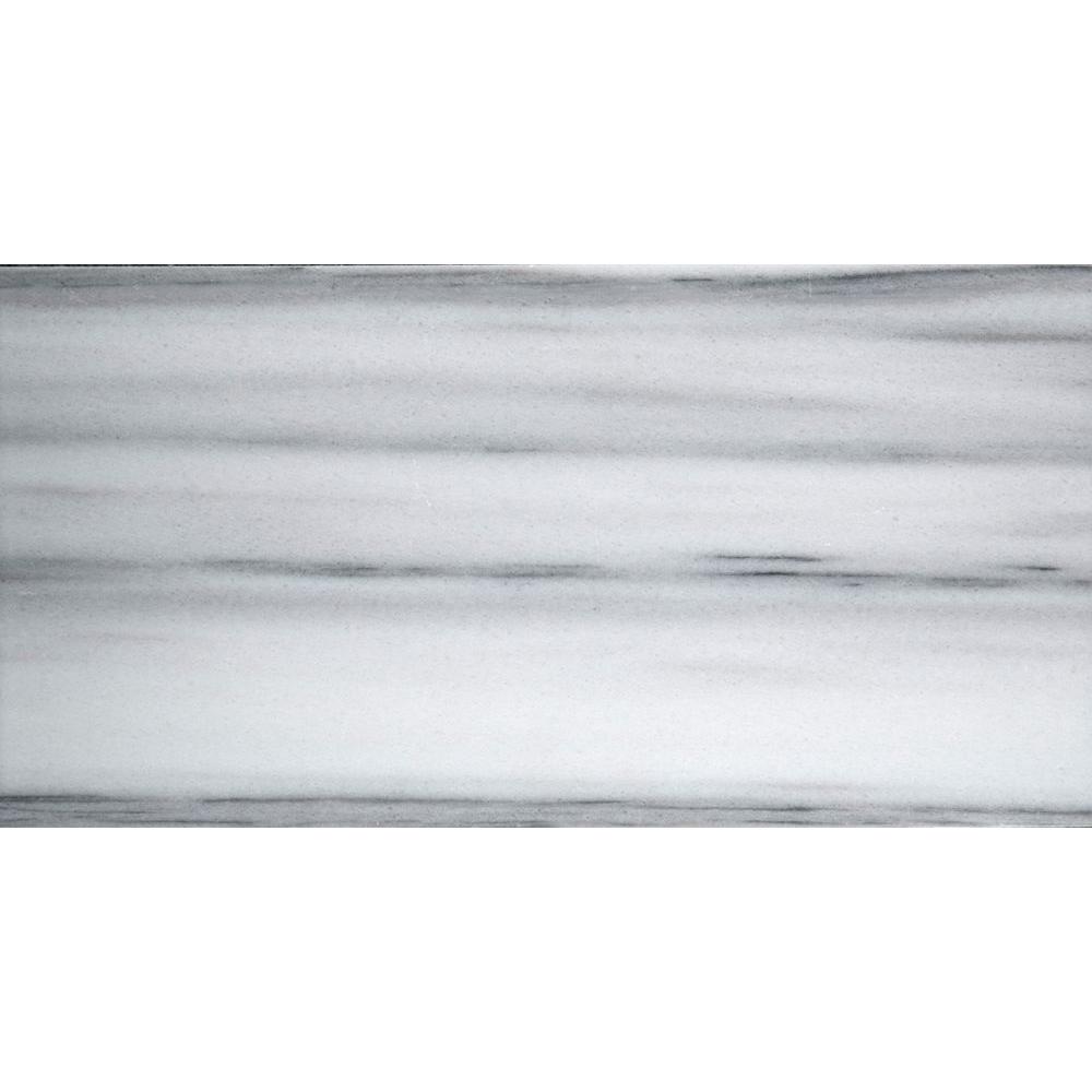 Emser Metro White 4 in. x 10 in. Marble Floor and Wall Tile-1154642 ...