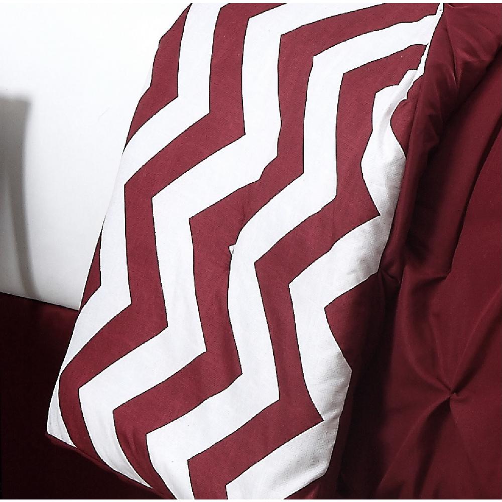 Avondale Manor Venice 7 Piece Red Queen Comforter Set