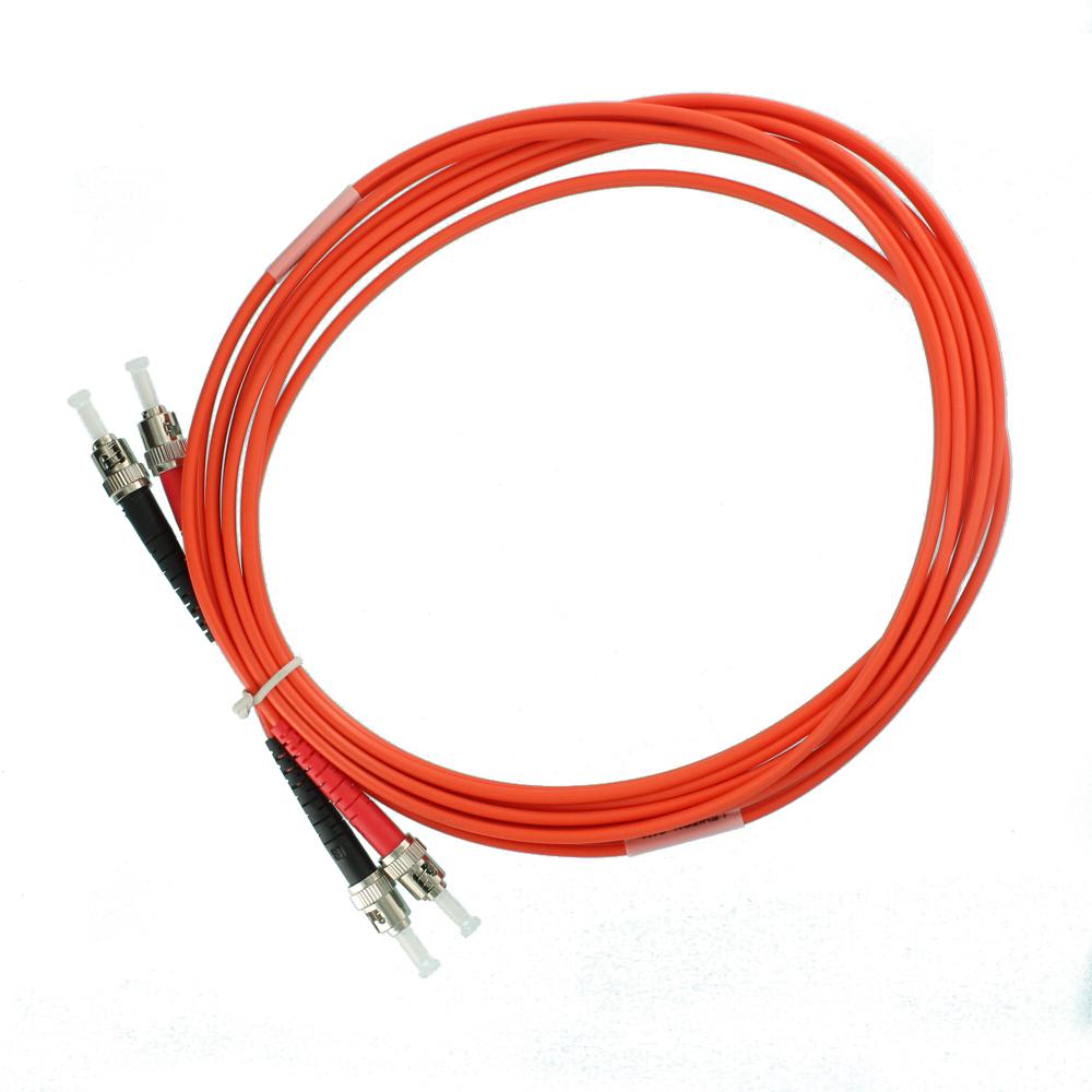 3 Meter 9.8 Ft Multimode FC//PC to SC//PC Fiber Optic Patch Cord Jumper Cable