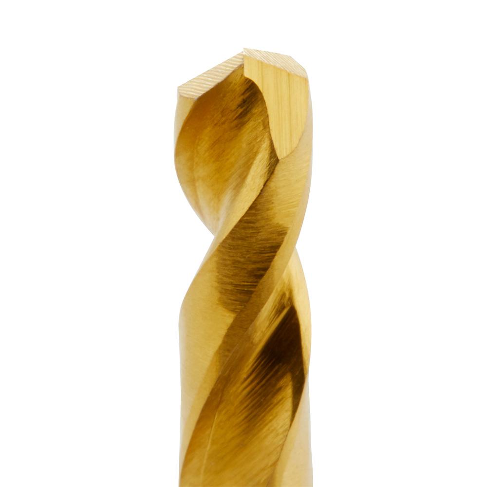 milwaukee shockwave 7 64 in titanium twist drill bit 48 89 4604 the home depot milwaukee tool