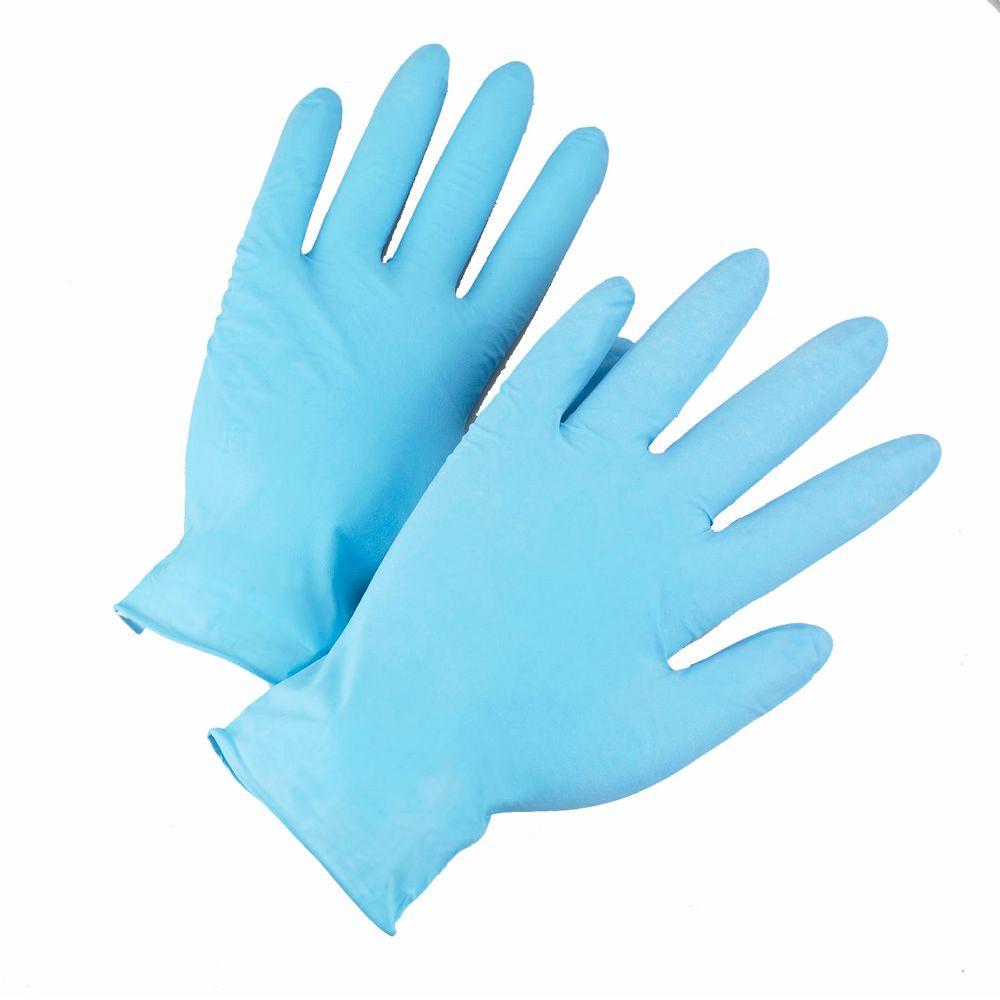 HDX Disposable Nitrile Gloves (50-Count)-00290/50LBD14