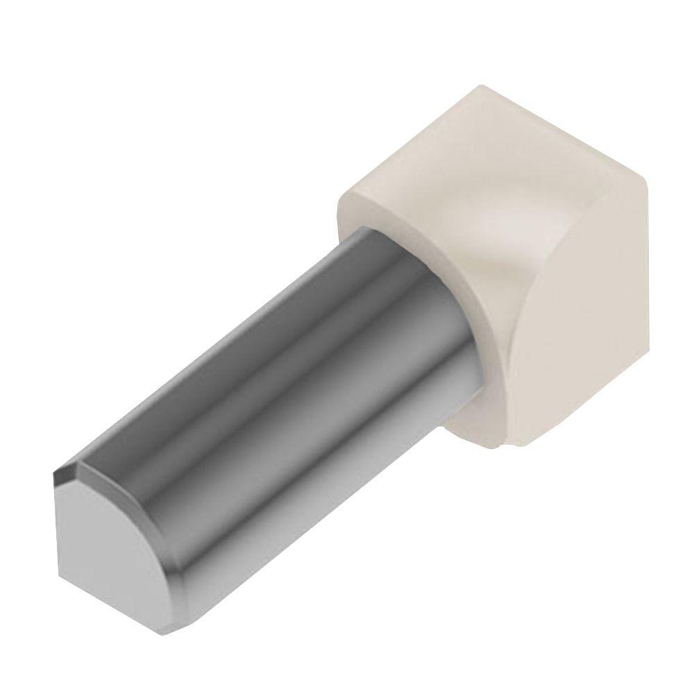 Schluter Rondec Sand Pebble Color Coated Aluminum 3 8 In X 1 Rondec Sand Pebble Color Coated Aluminum 3 8 In X 1 Metal 90 Degree Inside Corner