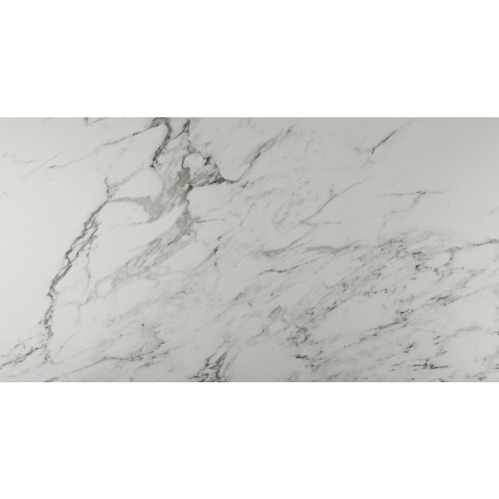 Marble Porcelain Tile The Home Depot Carrara