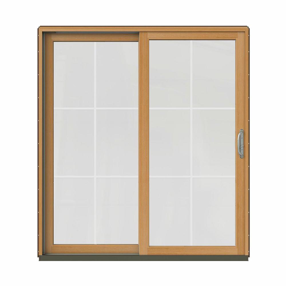 Dark Brown Sliding Patio Door Patio Doors Exterior Doors The