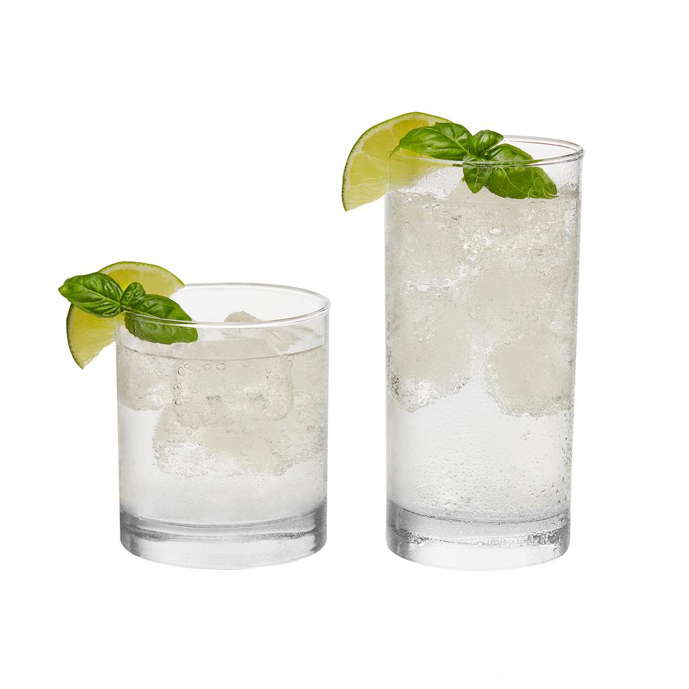 Province 16-Piece Clear Glass Set