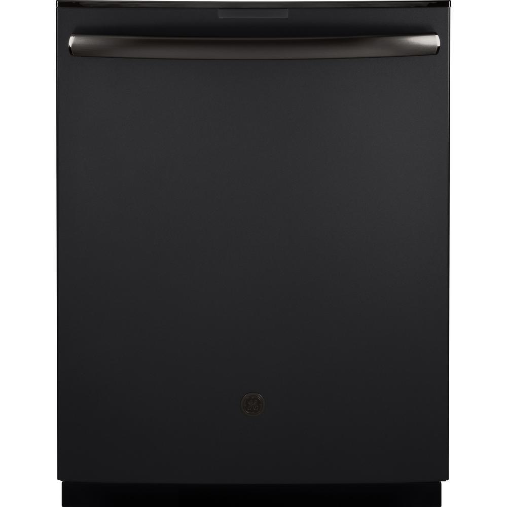 Ge Adora Top Control Tall Tub Dishwasher In Black Slate With Stainless 