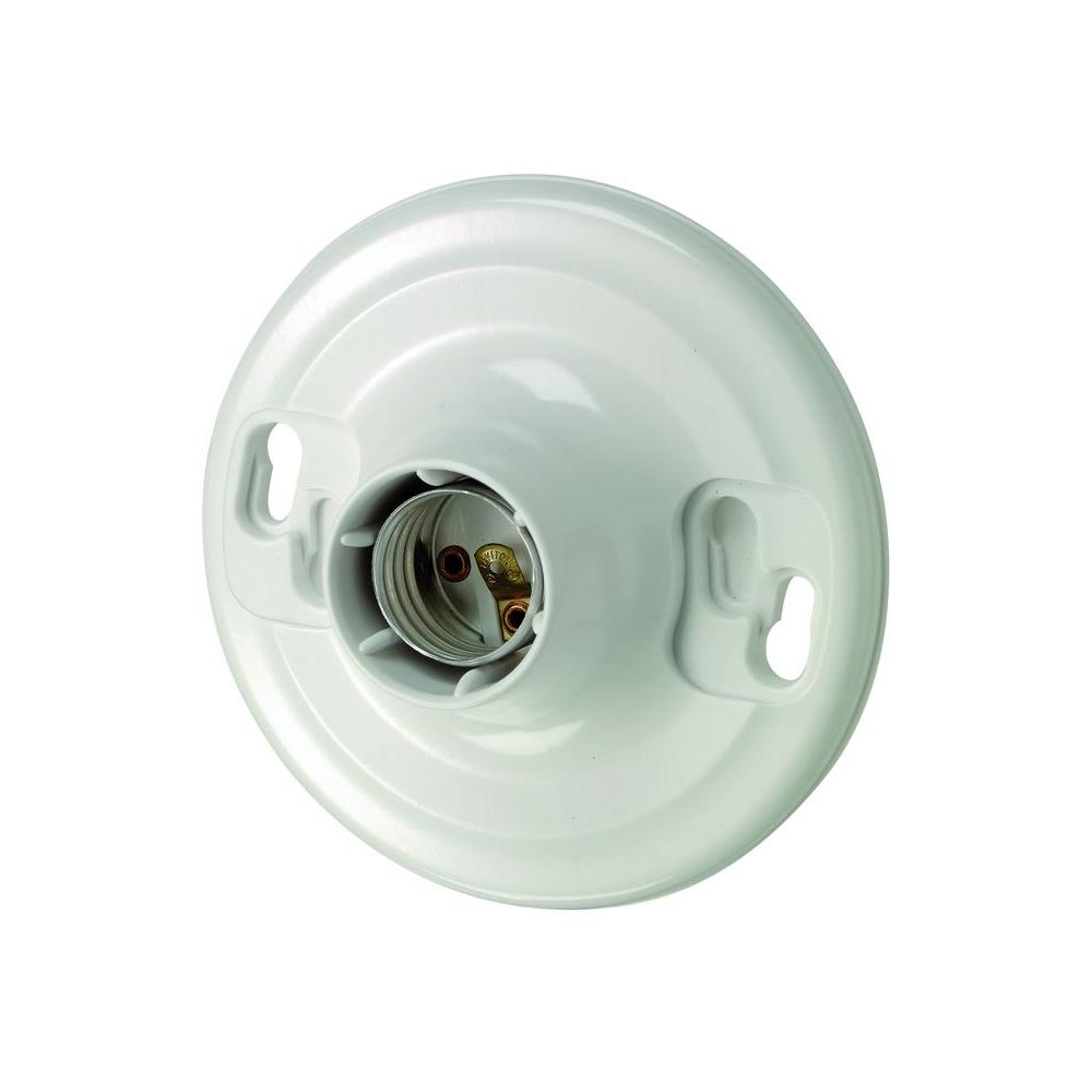 Leviton Plastic Keyless Lamp Holder by Leviton