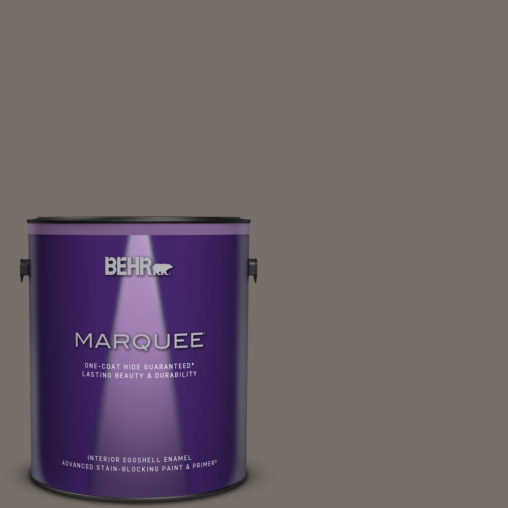 BEHR MARQUEE 1 gal. #BNC-37 Gray Owl Eggshell Enamel ...