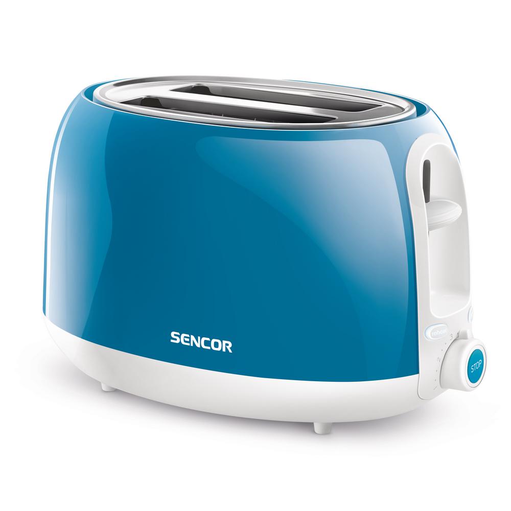 Sencor 2Slice Solid Turquois ToasterSTS2707TQNAA1 The Home Depot