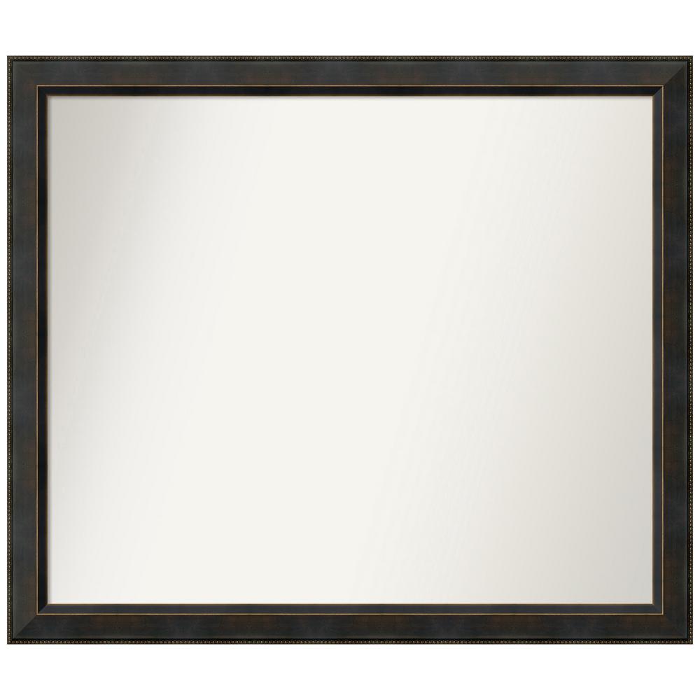 Amanti Art Choose your Custom Size 42.38 in. x 36.38 in. Signore Bronze Wood Decorative Wall Mirror was $546.87 now $284.91 (48.0% off)