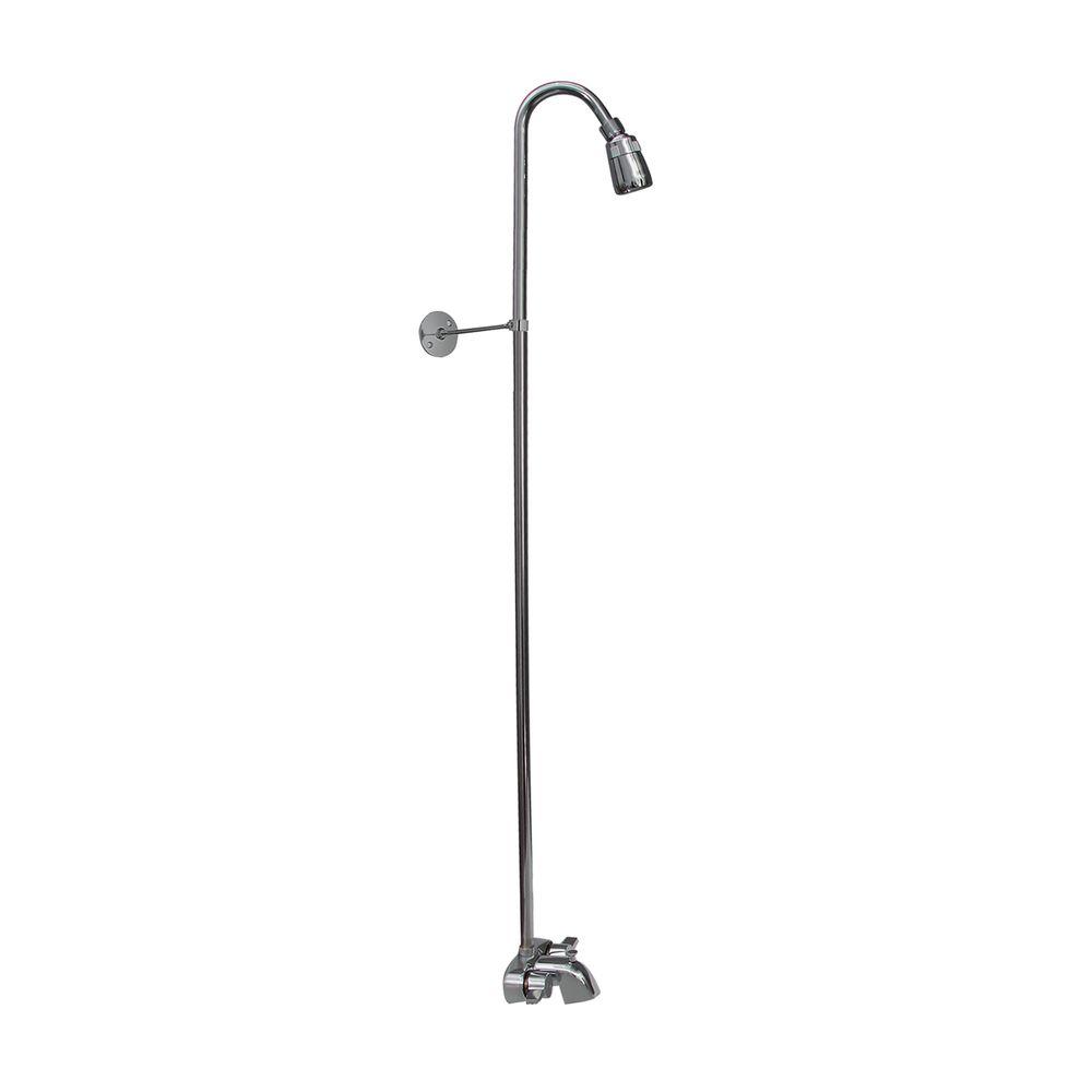 Pegasus 2 Handle Claw Foot Tub Faucet Without Hand Shower With