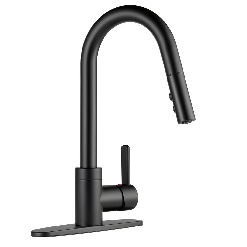 Peerless Precept Single-Handle Pull-Down Sprayer Kitchen Faucet in ...