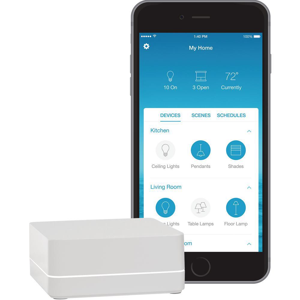 Lutron smart lighting kit for wall and ceiling lights