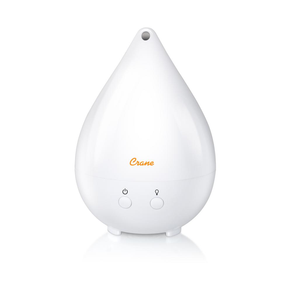 Crane Soothing Drop Shape Aromatherapy Diffuser in White, Whites was $34.99 now $19.99 (43.0% off)