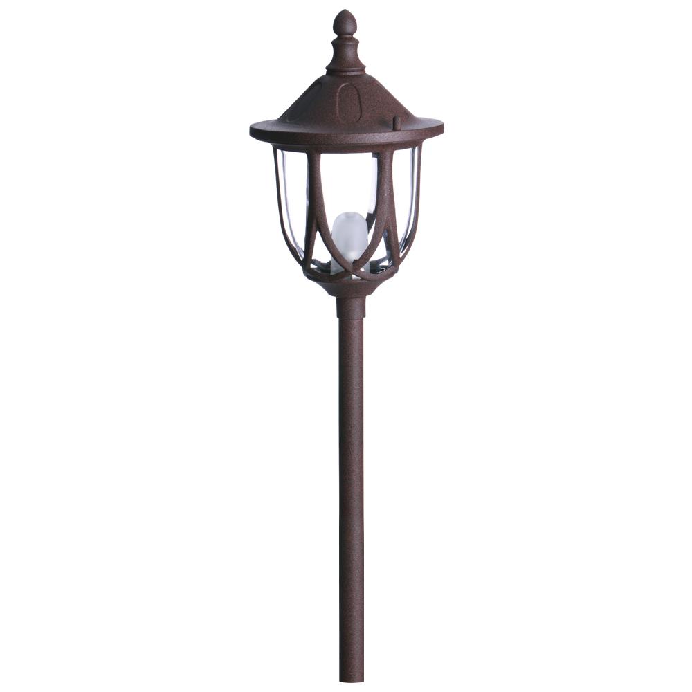 Water Resistant Paradise Walkway And Path Lighting Lights Low Voltage 10 Watt Rust Outdoor Landscape Standford Design Path Light Halogen Bulb
