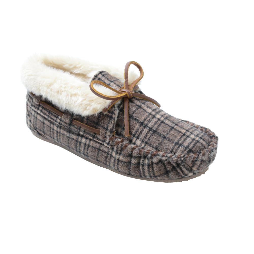 minnetonka plaid slippers