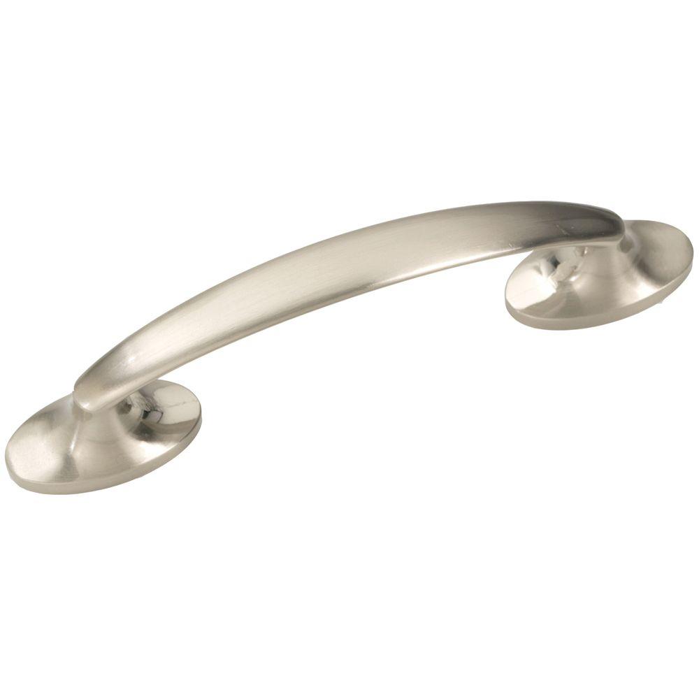 Hickory Hardware Luna 3 in. Satin Nickel PullP3448SN The Home Depot