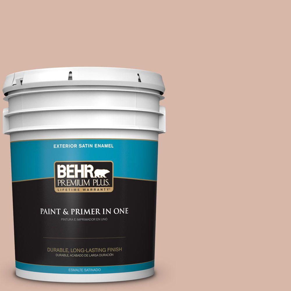 BEHR Premium Plus 5gal. S1903 Sedona Pink Satin Enamel