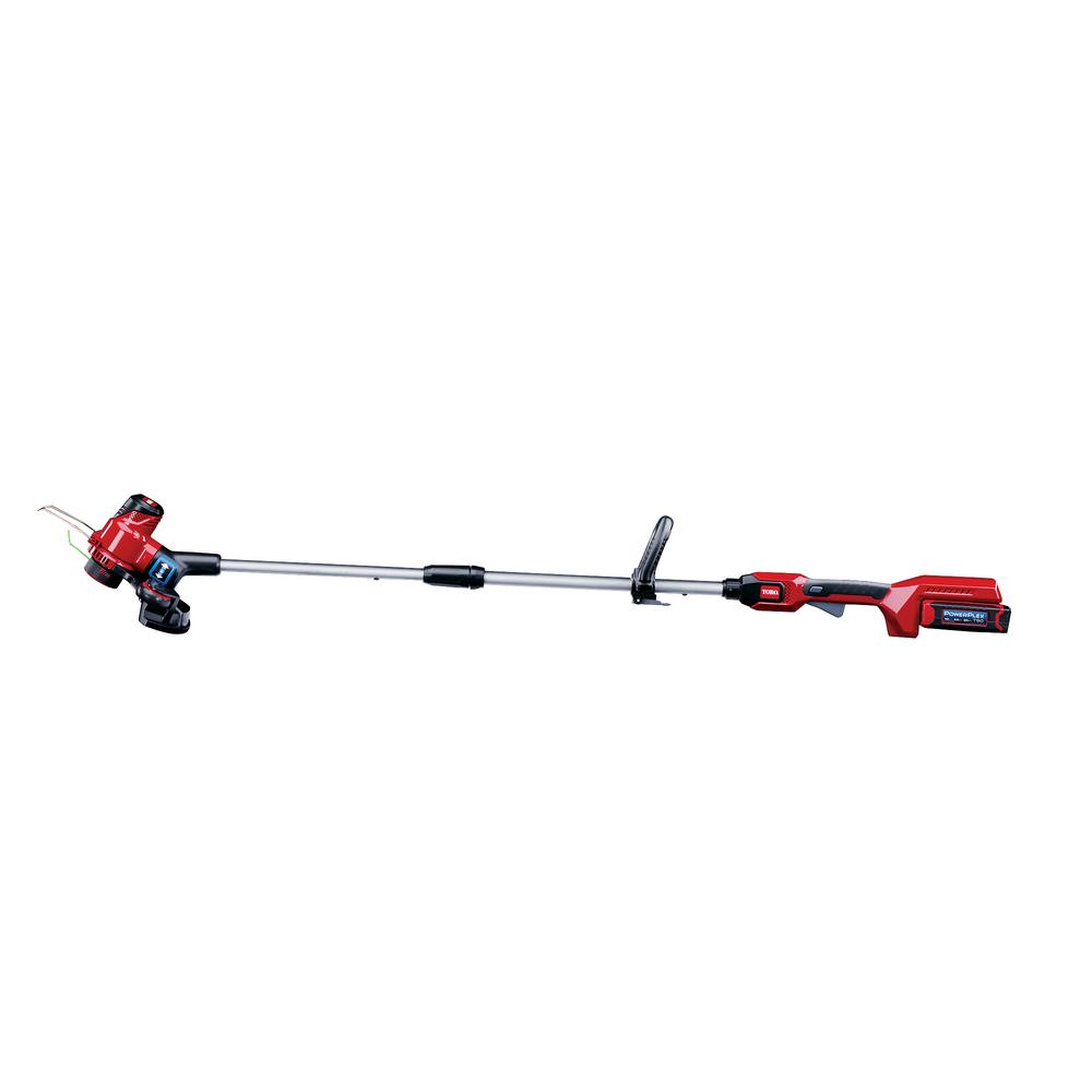 Toro PowerPlex 13 inch 40-Volt Max Lithium-Ion Cordless String Trimmer/Edger by Toro