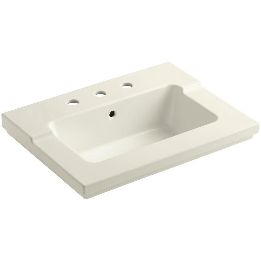 KOHLER Tresham 257/16 in. Vitreous China Single Basin Vanity Top in