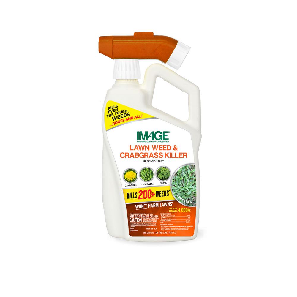 IMAGE 32 oz. Lawn Weed and Crabgrass Killer RTS100526911 The Home Depot