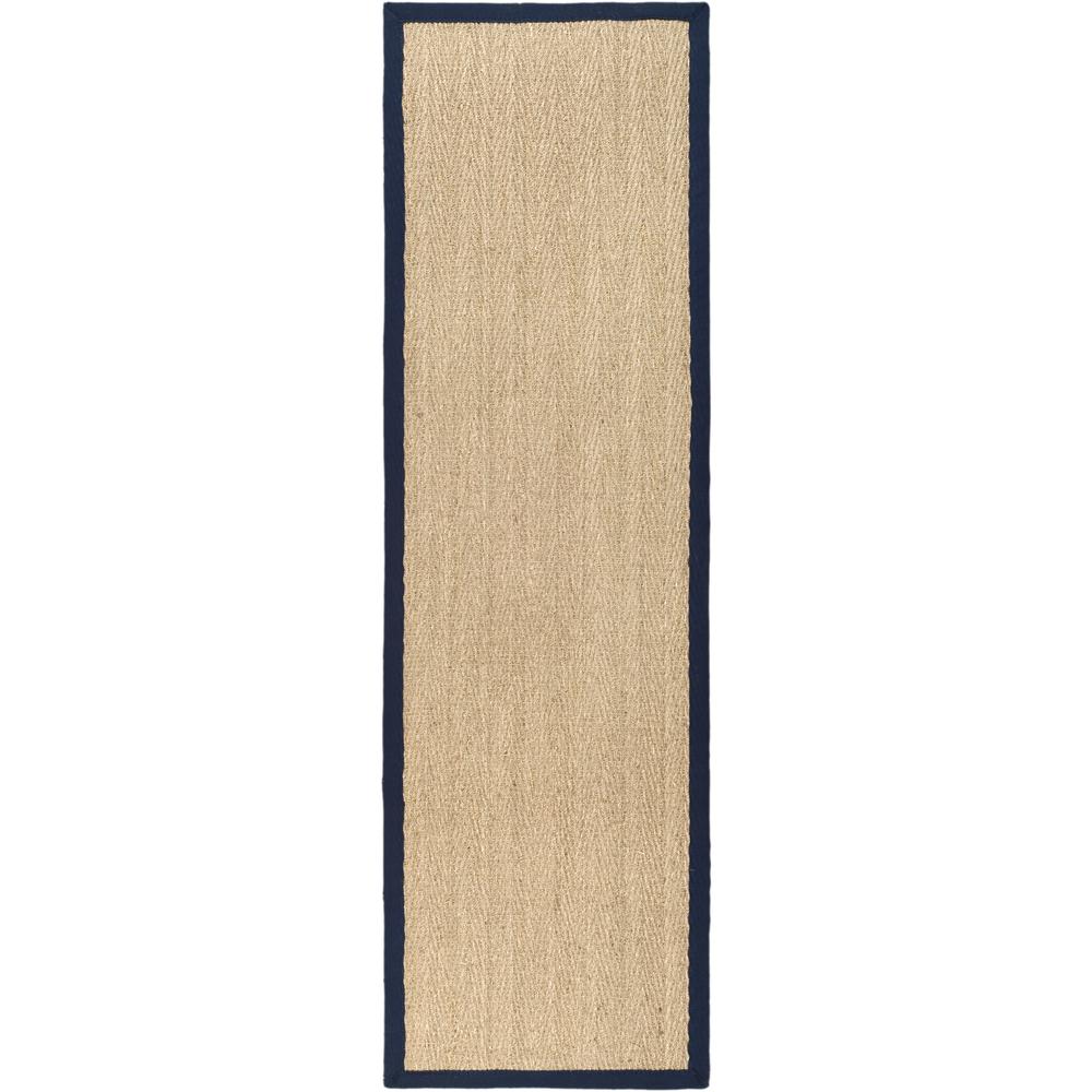 Safavieh Natural Fiber Beige/Black 2 ft. 6 in. x 16 ft. RunnerNF114C