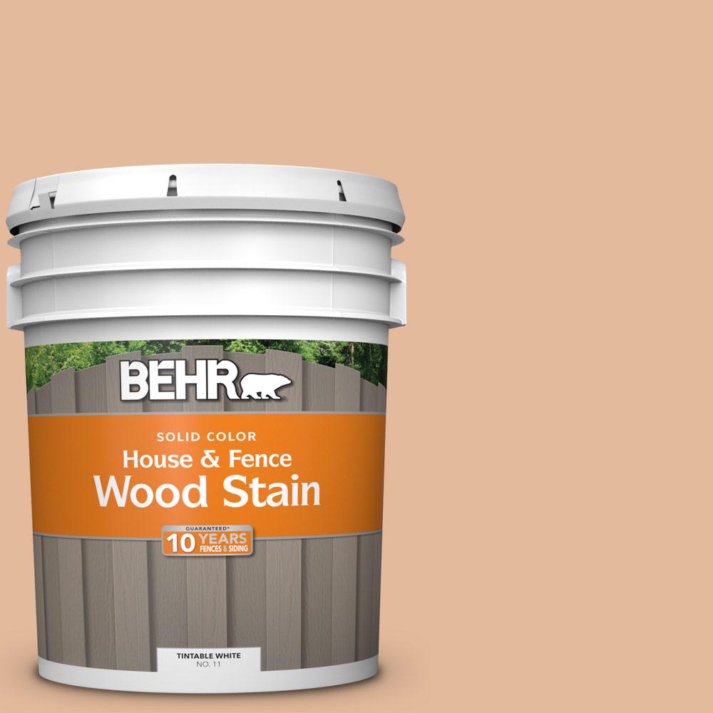 BEHR 5 gal. 270E3 Only Natural Solid House and Fence Exterior Wood