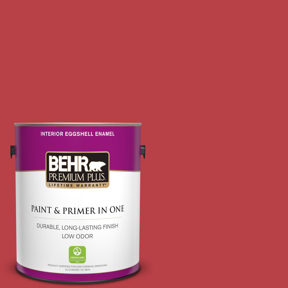 Behr Premium Plus 1 Gal Home Decorators Collection Hdc Md 16 Home Decorators Collection Hdc Md 16 Cherry Red Eggs Enamel Low Odor Interior Paint Primer