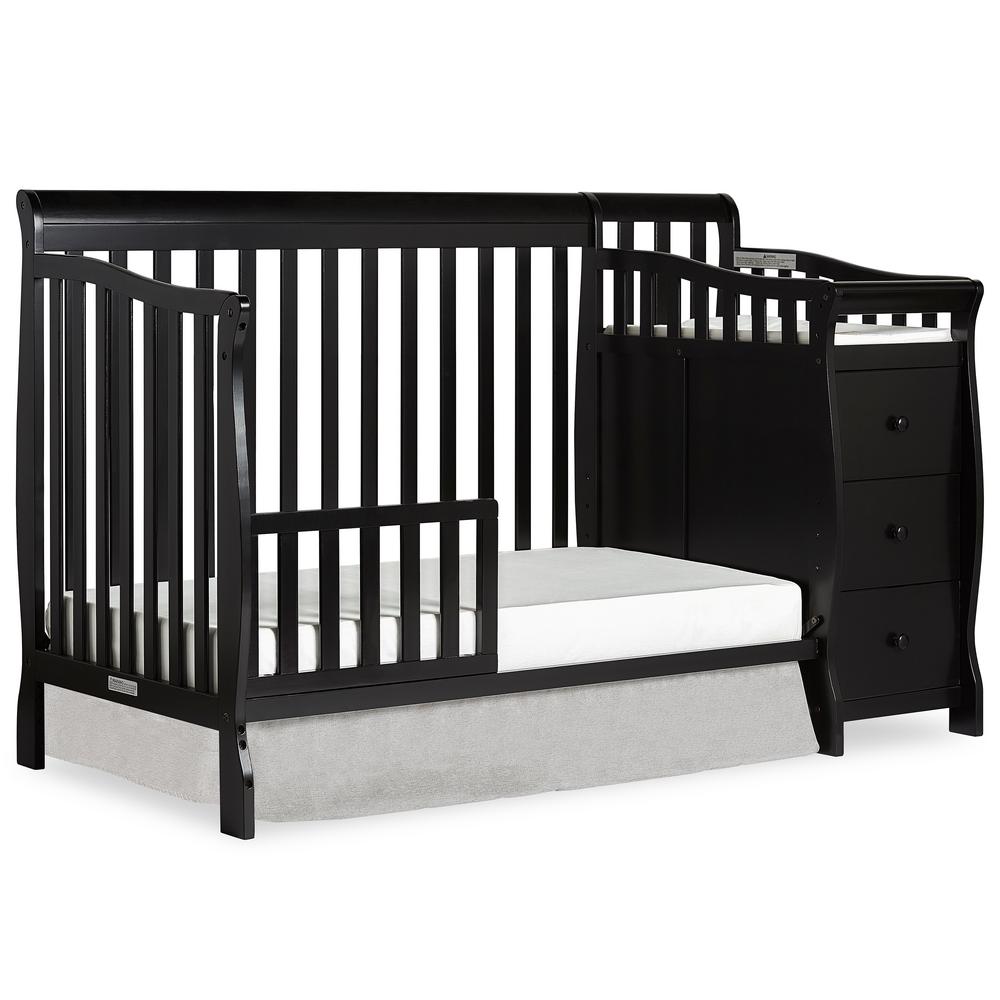 brody 5 in 1 convertible crib with changer