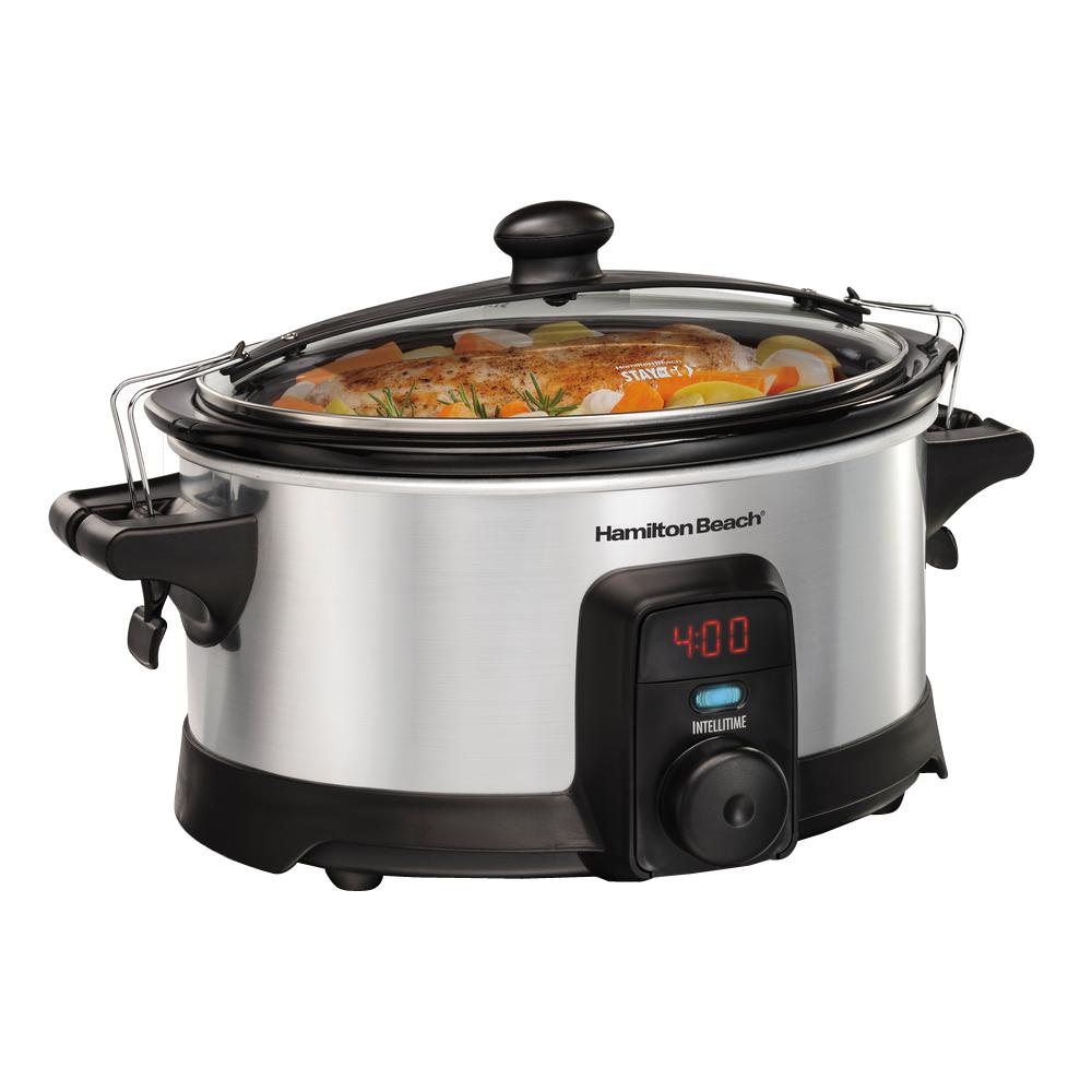 Hamilton Beach IntelliTime 6 Qt. Slow Cooker by Hamilton Beach