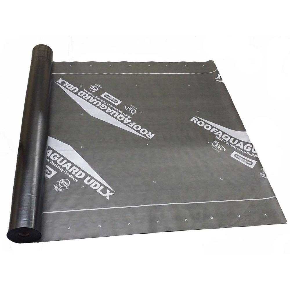 Roofaquaguard 60 In X 200 Ft Udlx Synthetic Underlayment Rfaqgd Udlx The Home Depot 6047