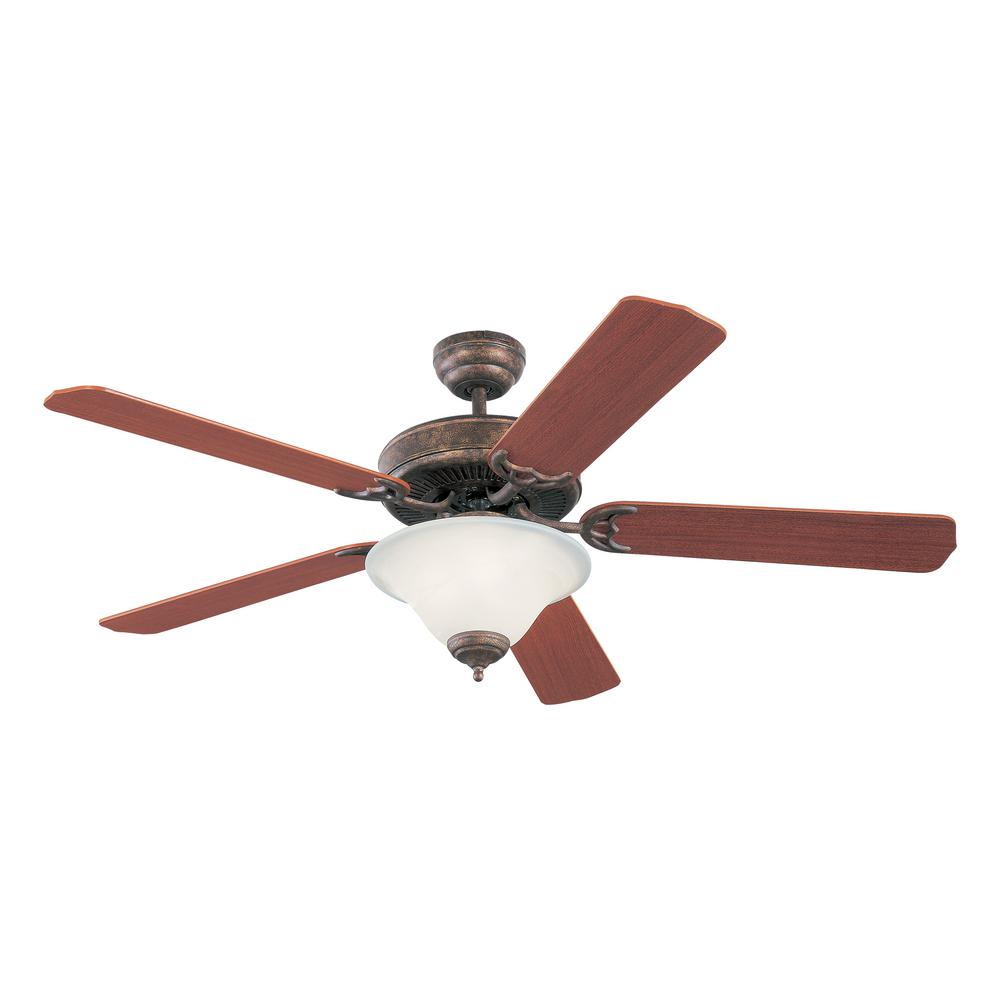 Monte Carlo Homeowners Deluxe 52 In Indoor Tuscan Bronze Ceiling