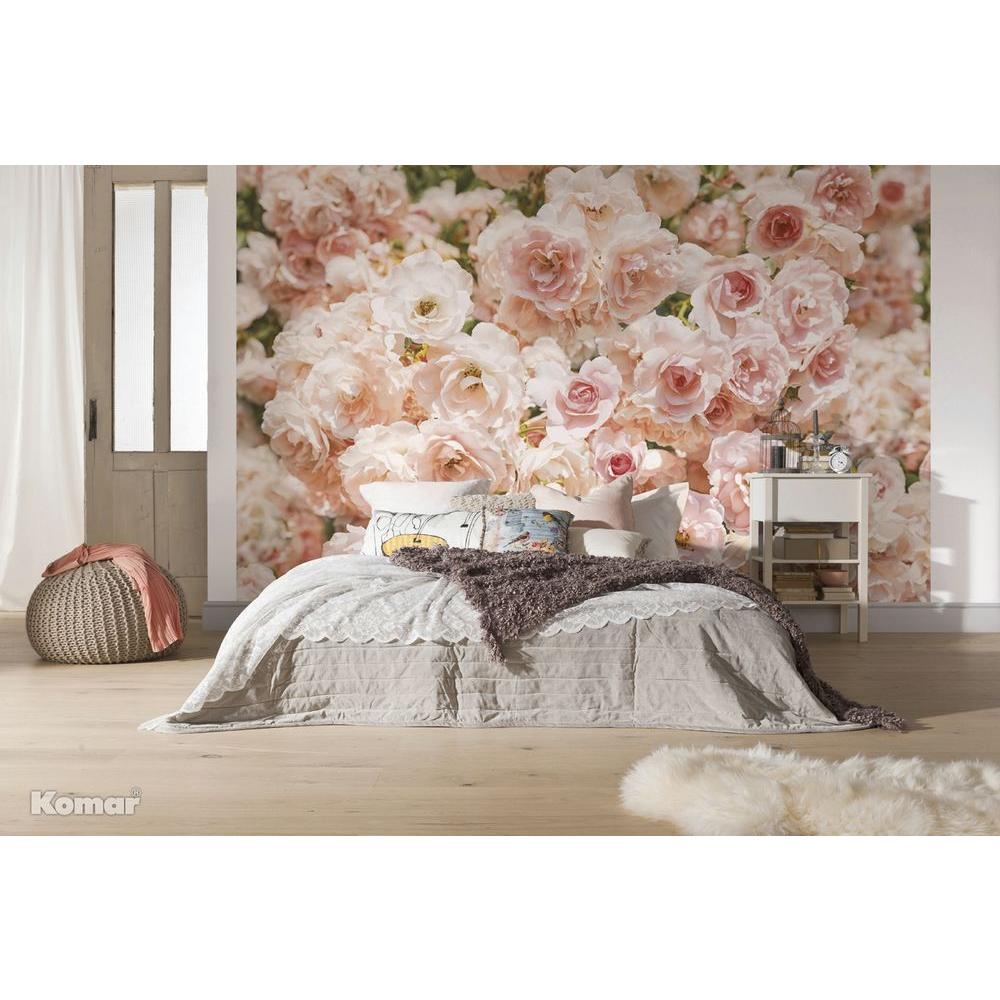 Komar 100 in. x 145 in. Rosa Wall Mural8937 The Home Depot