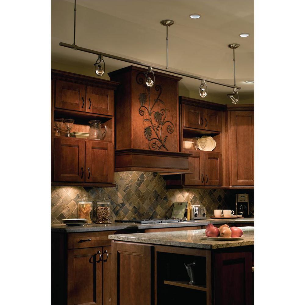 Progress Lighting Brushed Nickel 2 Ft Track Section P9103 09 Progress Lighting Brushed Nickel 2 Ft