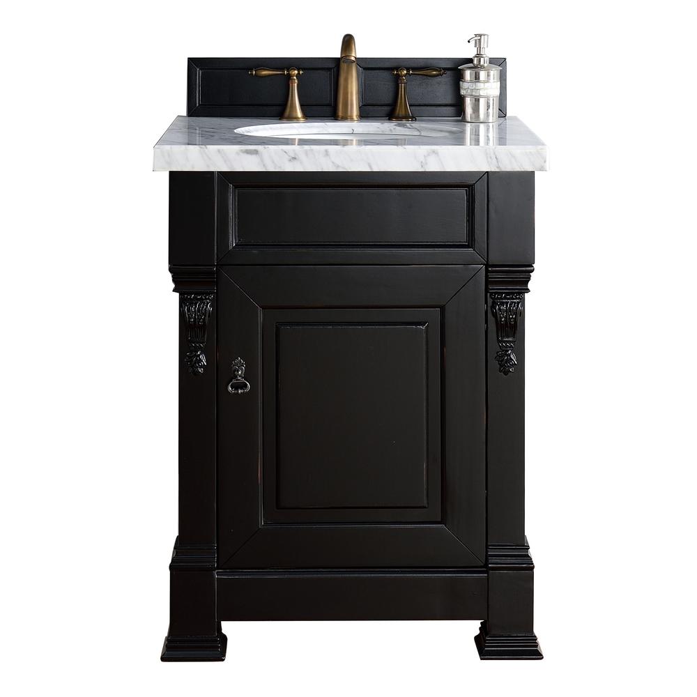 James Martin Vanities Brookfield 26 In W Single Vanity Antique James Martin Vanities Brookfield 26 In