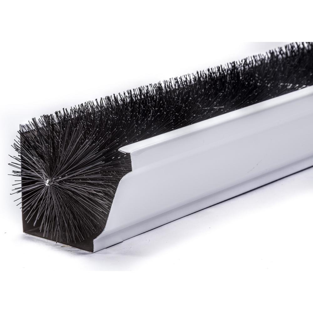 Gutterbrush Standard 5 In 15 Ft Pack Max Flow Filter Brush Gutter Guard 5in 15ft The Home Depot - 5 Inch Half Round Gutter Guard Gutterbrush Standard 5 In 15 Ft Pack Max Flow Filter Brush Gutter Guard 5in 15ft The Home Depot - 5 Inch Half Round Gutter Guard